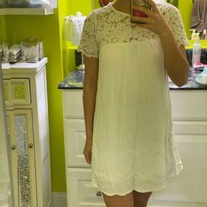 HM lace white dress